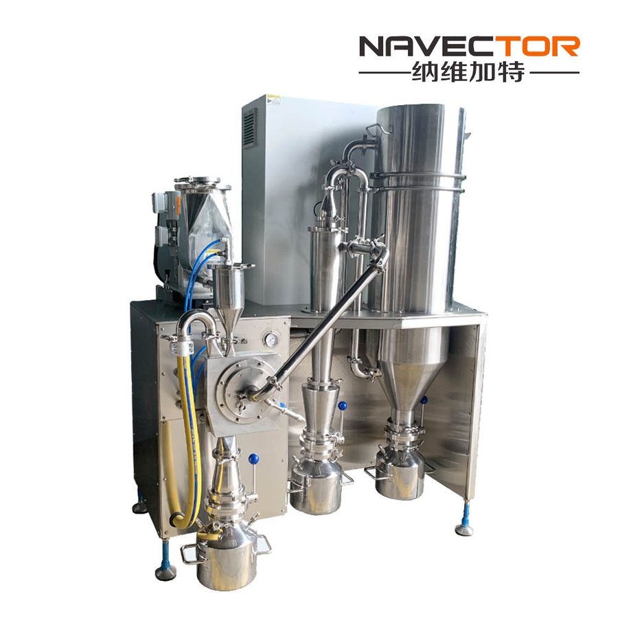 Máy phân loại luồng khí bột mịn