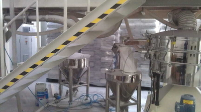 Sàng lọc bột nhiệt dẻo nóng chảy tại Đức